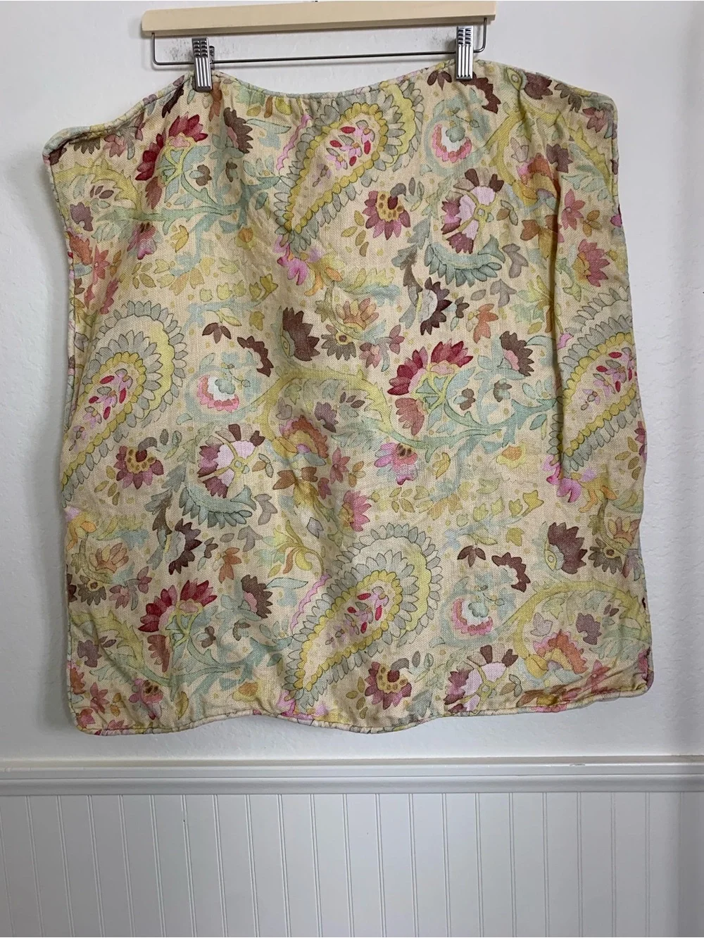 Pine cone hill fine linens 100% linen euro size pillow sham pillowcase